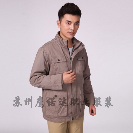 米色工作服冬季工作服MF107-DJ