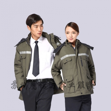 加厚工作服