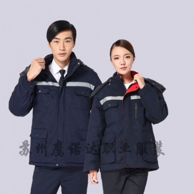 工装棉袄搭配图片